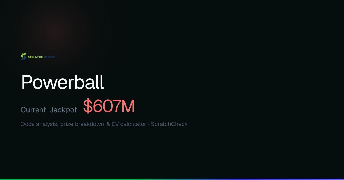 Most Common Powerball Numbers of All Time