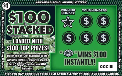 $100 Stacked