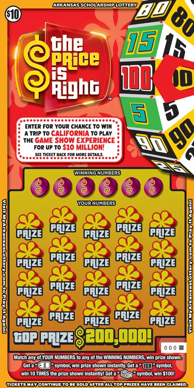 The Price is Right™ scratch-off ticket