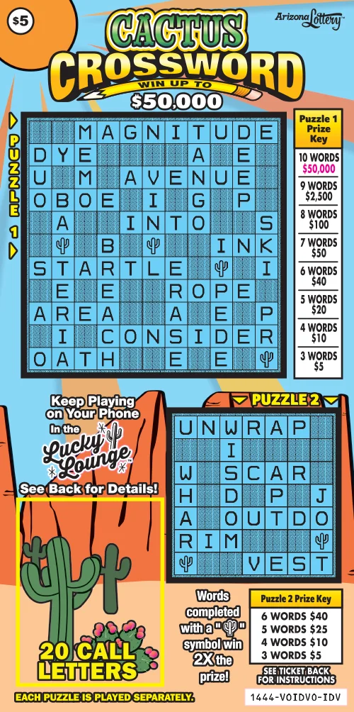 Cactus Crossword