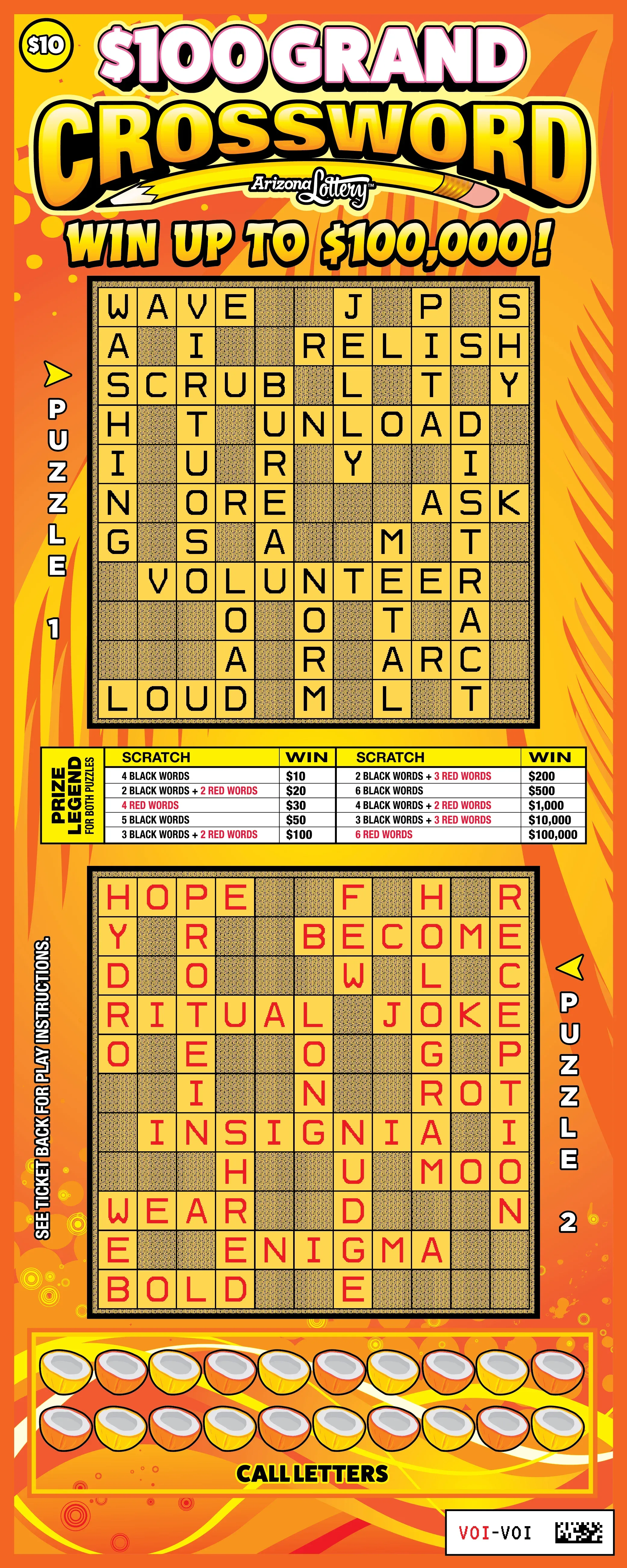 $100 Grand Crossword