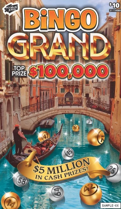 Bingo Grand (Game #31114069) scratch-off ticket