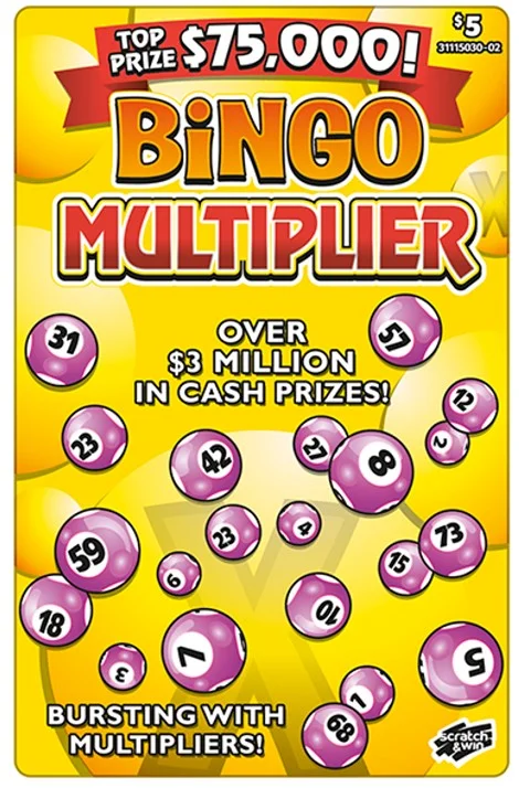 Bingo Multiplier (Game #31115030-02) scratch-off ticket
