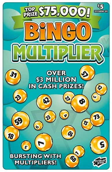 Bingo Multiplier scratch-off ticket