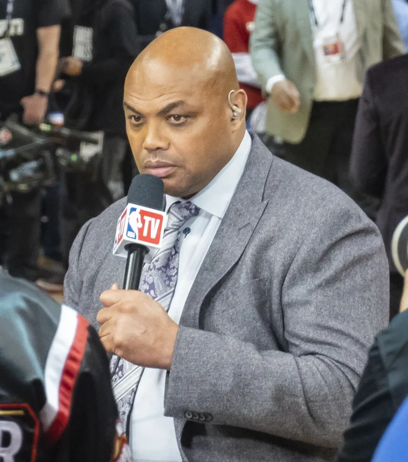 Charles Barkley at the 2019 NBA Finals