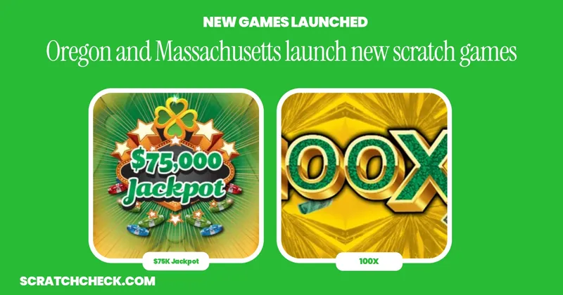 7 New Scratch-Offs Launched in Massachusetts and Oregon