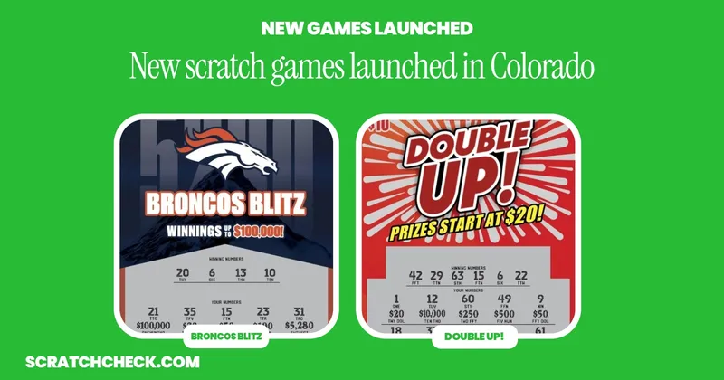 Colorado launched 4 new scratch-offs from $1 to $10