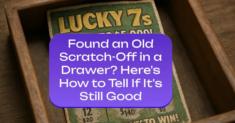 Found an Old Scratch-Off in a Drawer? Here's How to Tell If It's Still Good