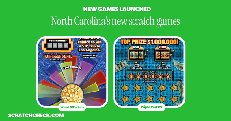 North Carolina Lottery Launched 4 New Scratch-Offs
