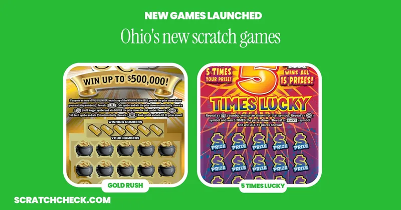Ohio Just Launched 4 New Scratch-Offs, Led by a $10 Gold Rush Rated 74