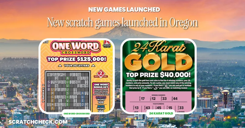 Oregon launched 3 new scratch-offs, and one ranks as the 7th best in the country