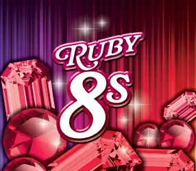 RUBY 8s scratch-off ticket