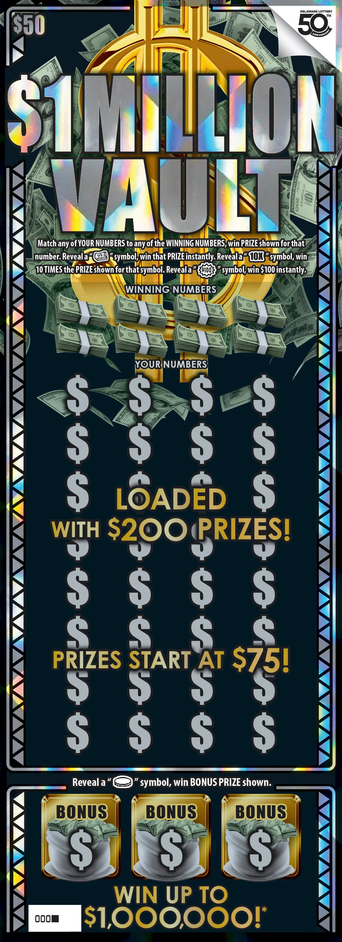 $1 MILLION VAULT