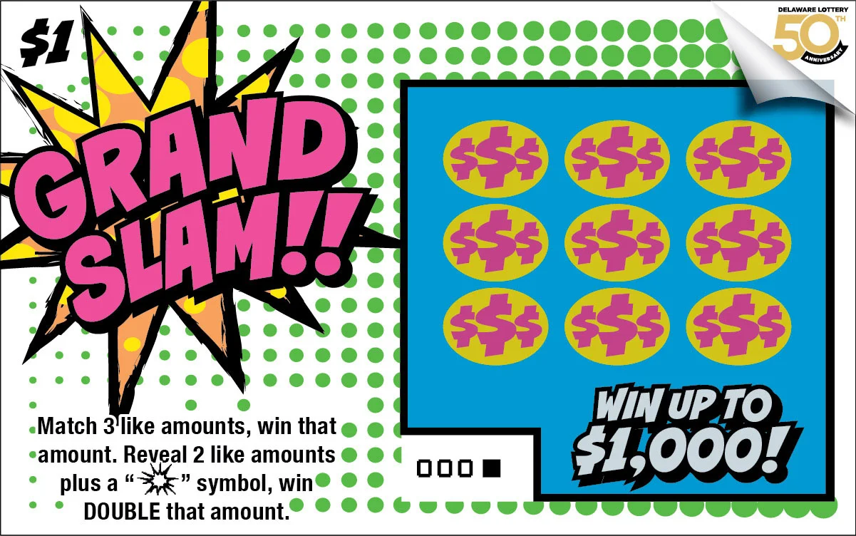Grand Slam!! instant game ticket
