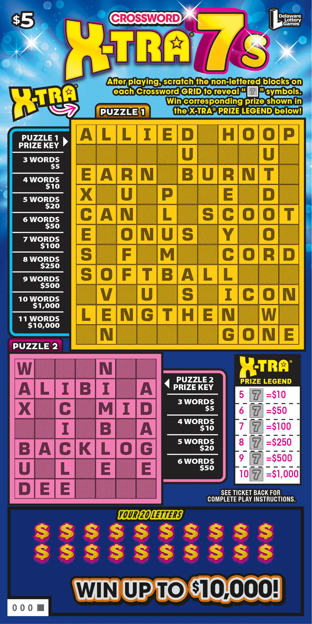 CROSSWORD X-TRA 7S