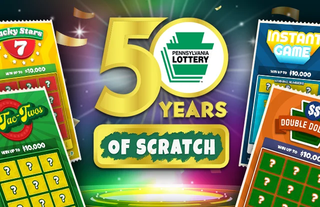 50 Years of Scratch Pennsylvania PA iLottery eInstants game