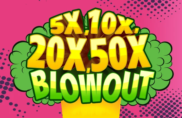 5X, 10X, 20X, 50X BLOWOUT Pennsylvania PA iLottery eInstants game