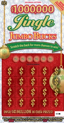 $1,000,000 Jingle JUMBO BUCKS
