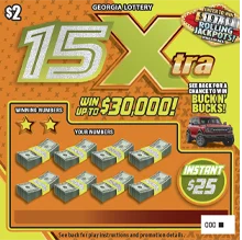 Georgia Just Launched 4 New 'Xtra' Scratch-Offs, Led by a $20 Game Rated 81