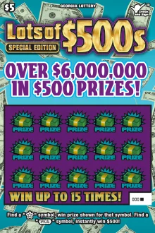Lots of $500s SPECIAL EDITION