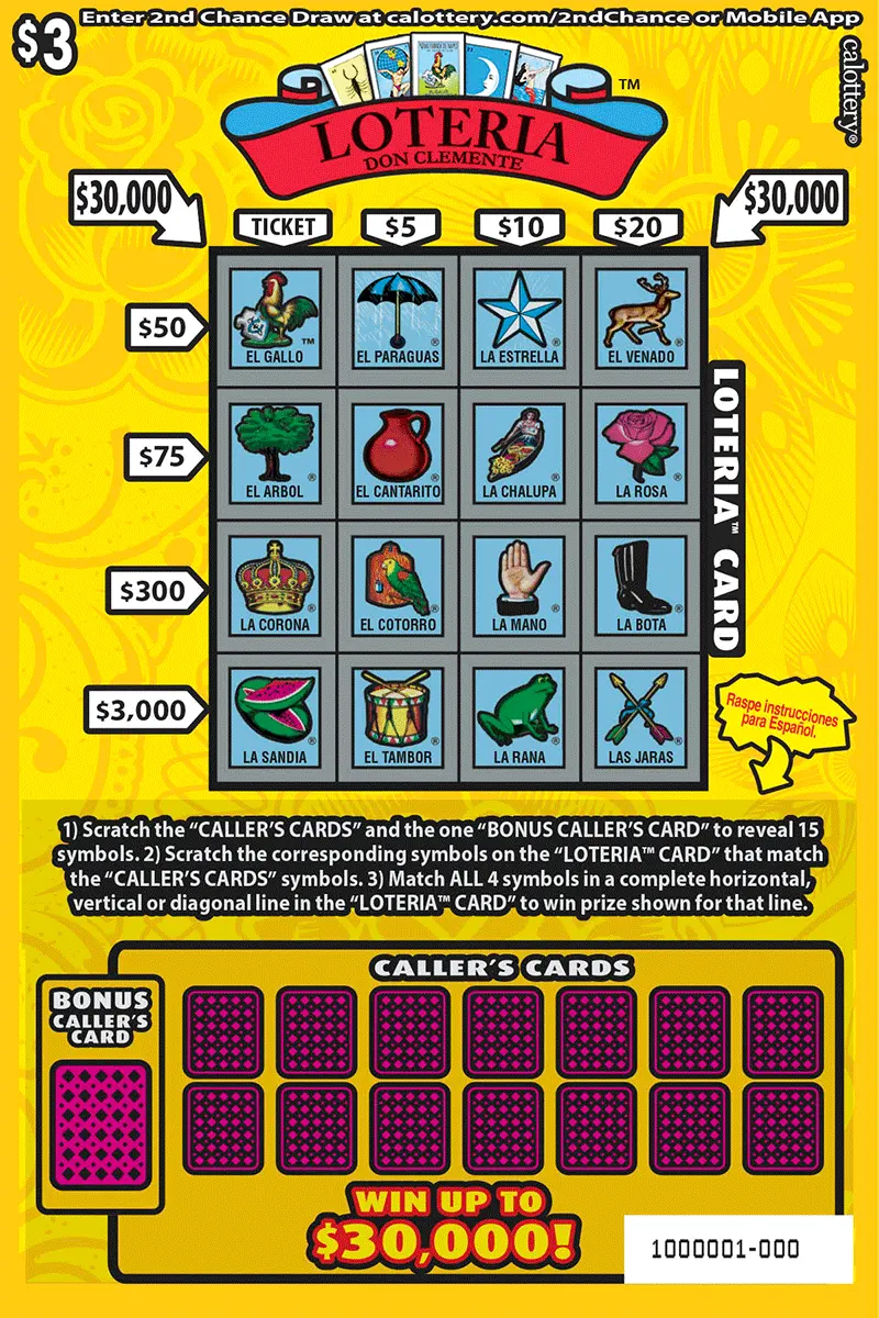 LOTERIA™ scratch-off ticket