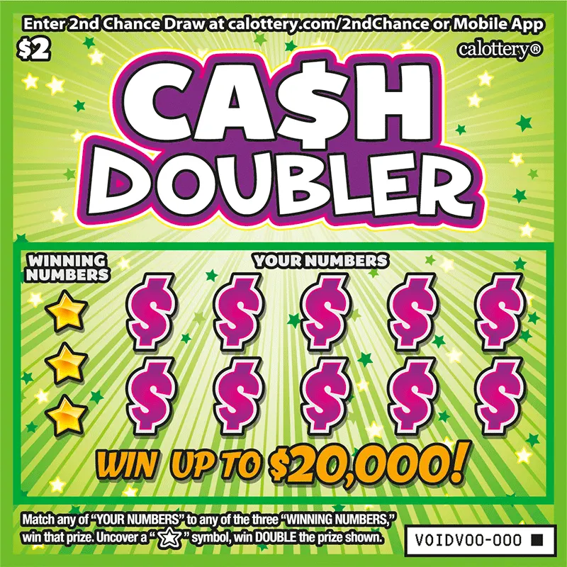 Ca$h Doubler - California Lottery