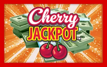 Cherry Jackpot scratch-off ticket