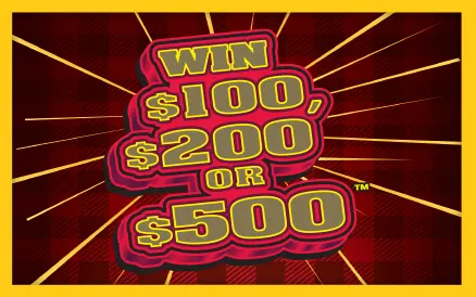 Win $100, $200 or $500