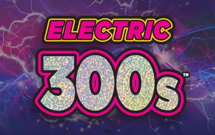 Electric 300s scratch-off ticket