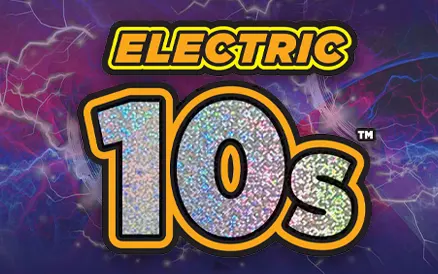 Electric 10s scratch-off ticket