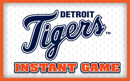 Detroit Tigers scratch-off ticket