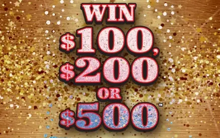 Win $100, $200 or $500 (Game #0654)