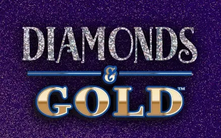 Diamonds & Gold scratch-off ticket
