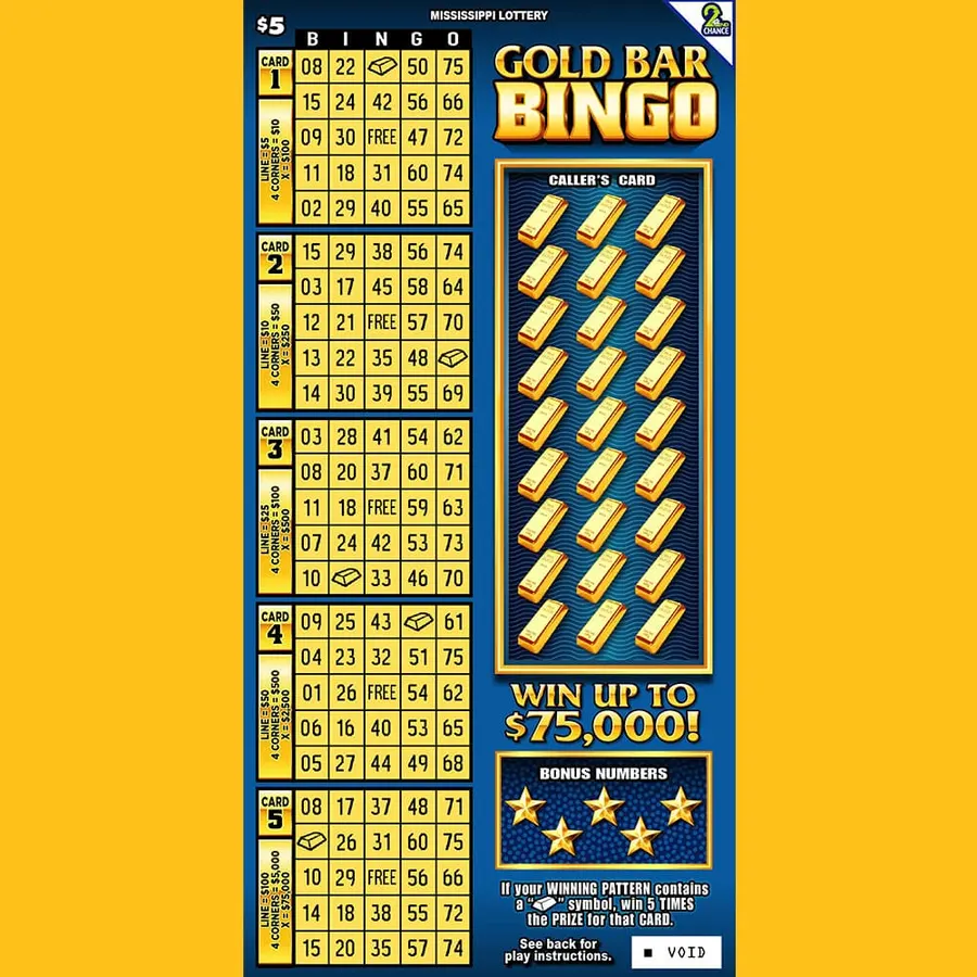 Gold Bar Bingo