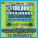 $100,000 Cash Bonus scratch-off ticket