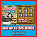 MONOPOLY DOUBLER (Game #779) scratch-off ticket