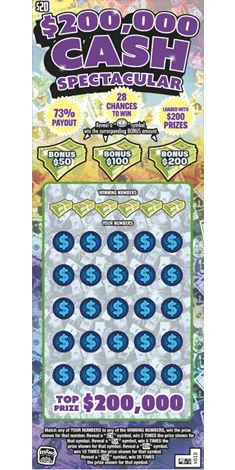 $200,000 Cash Spectacular