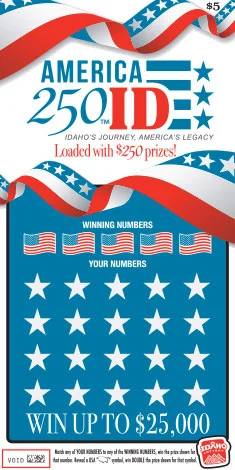 America 250 scratch-off ticket