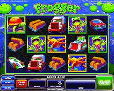 Frogger - Touchtab scratch-off ticket