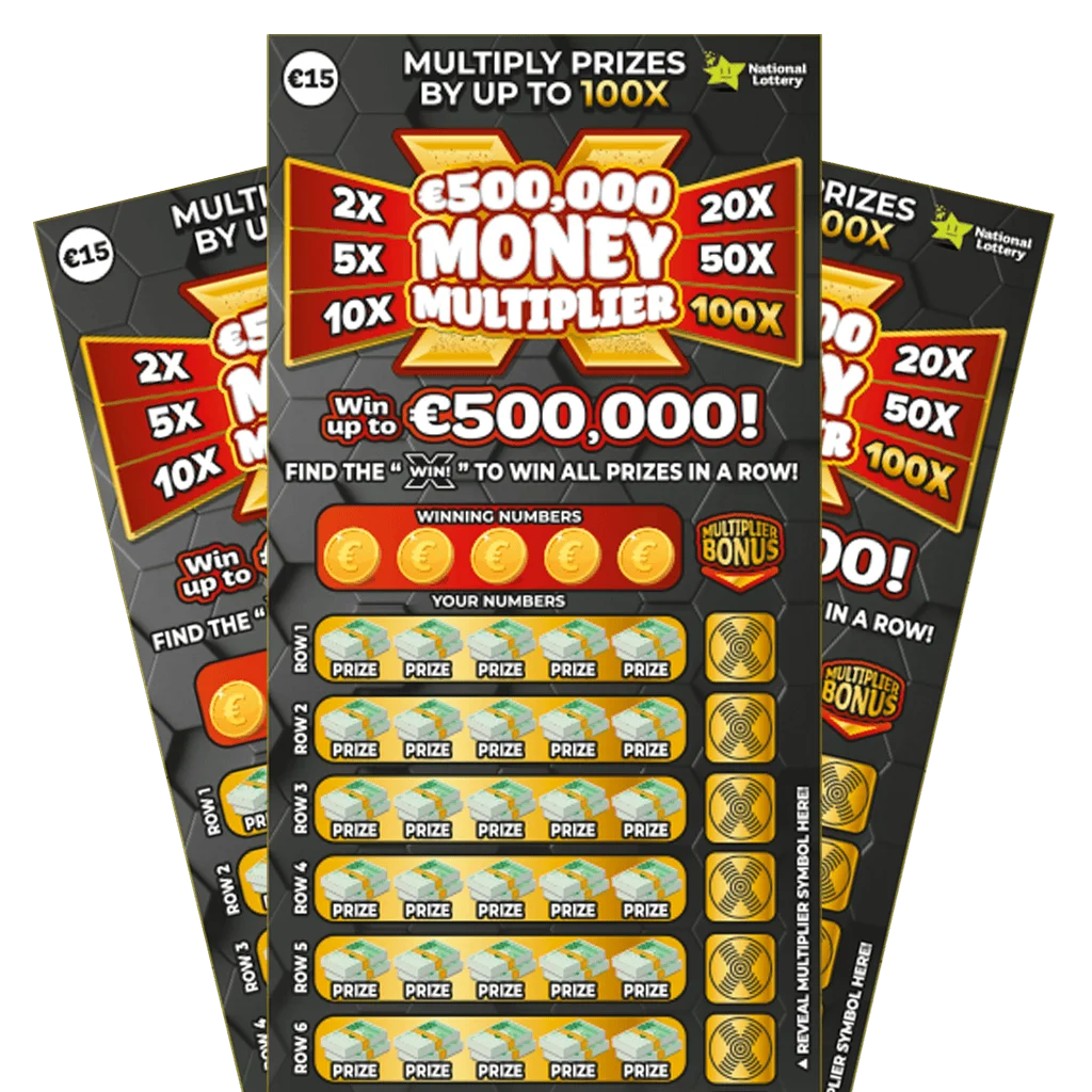 €500,000 Money Multiplier (#622) scratch-off ticket