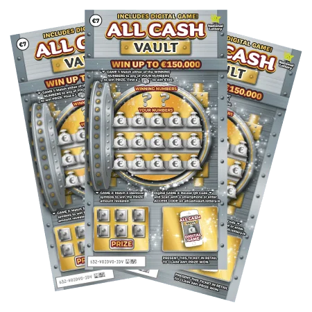 All Cash Vault (#632) scratch-off ticket