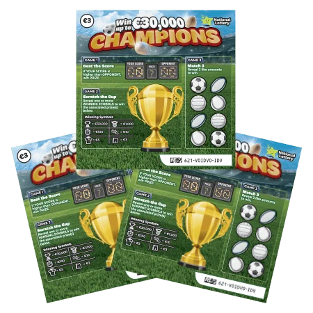 Champions (#621) scratch-off ticket