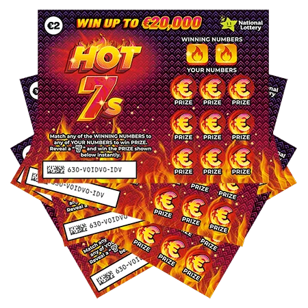 Hot 7s (#630) scratch-off ticket