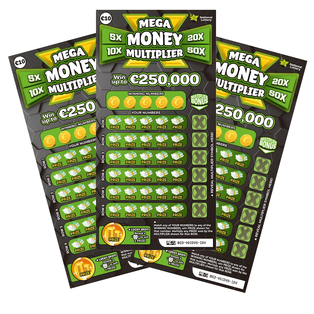 Mega Money Multiplier (#608) scratch-off ticket