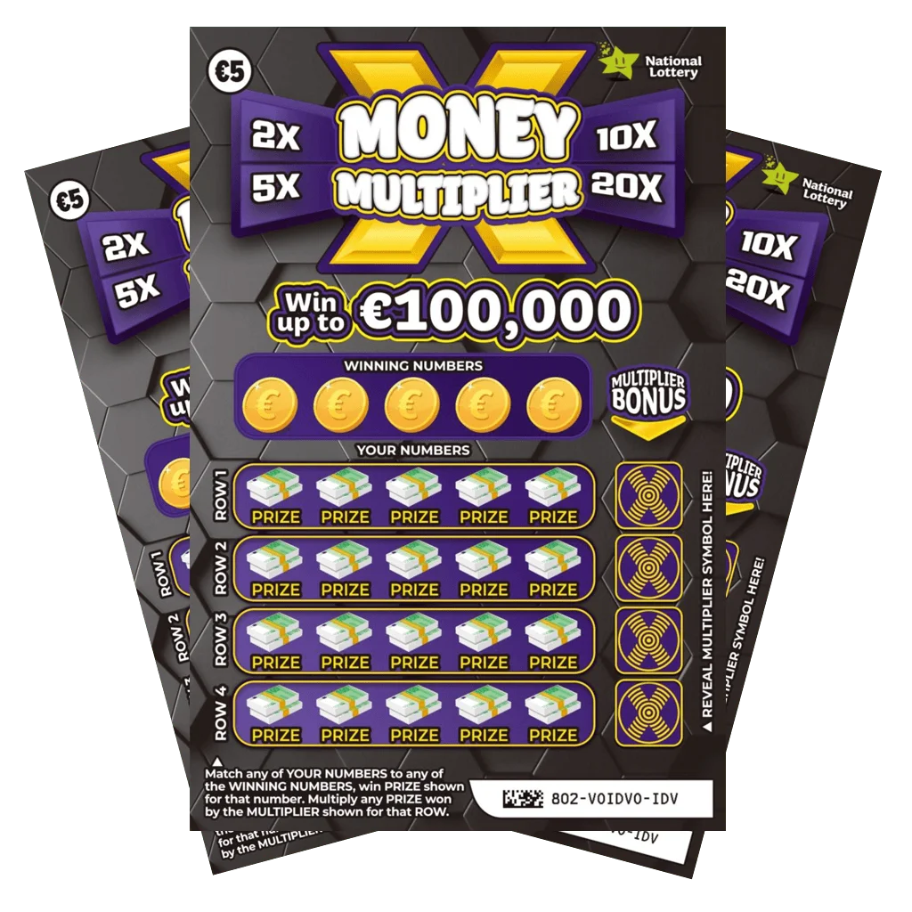 Money Multiplier (#802) scratch-off ticket