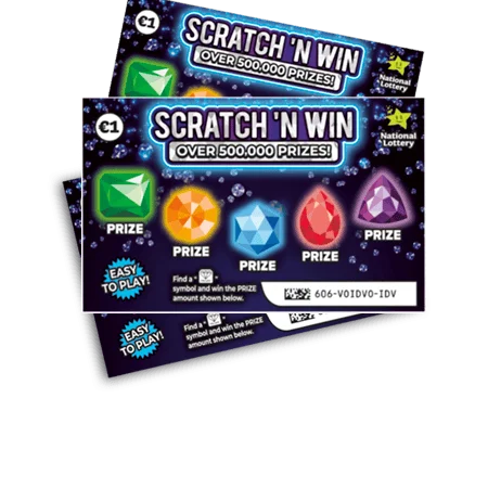 Scratch 'n Win (#606) scratch-off ticket