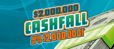 $2,000,000 Cashfall Logo