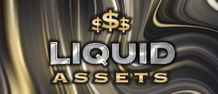 Liquid Assets scratch-off ticket