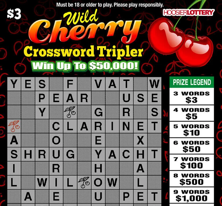 Wild Cherry Crossword Tripler