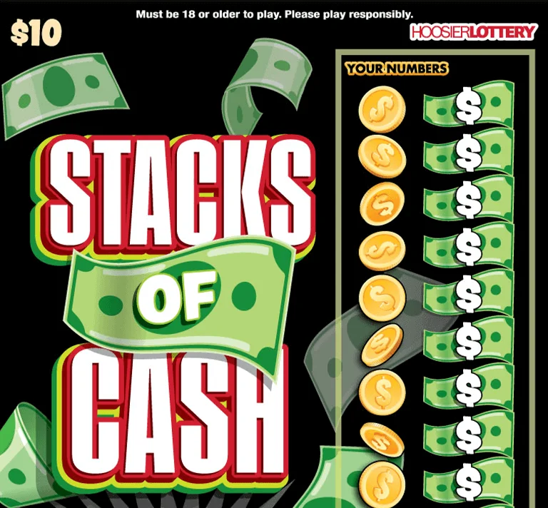 STACKS OF CASH scratch-off ticket